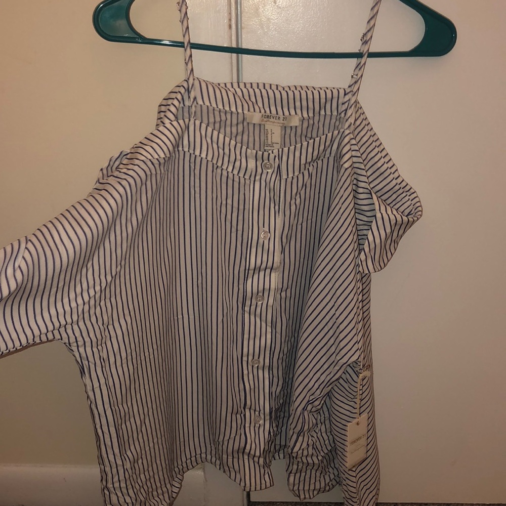 Forever 21 Open Arms Flowy Top
